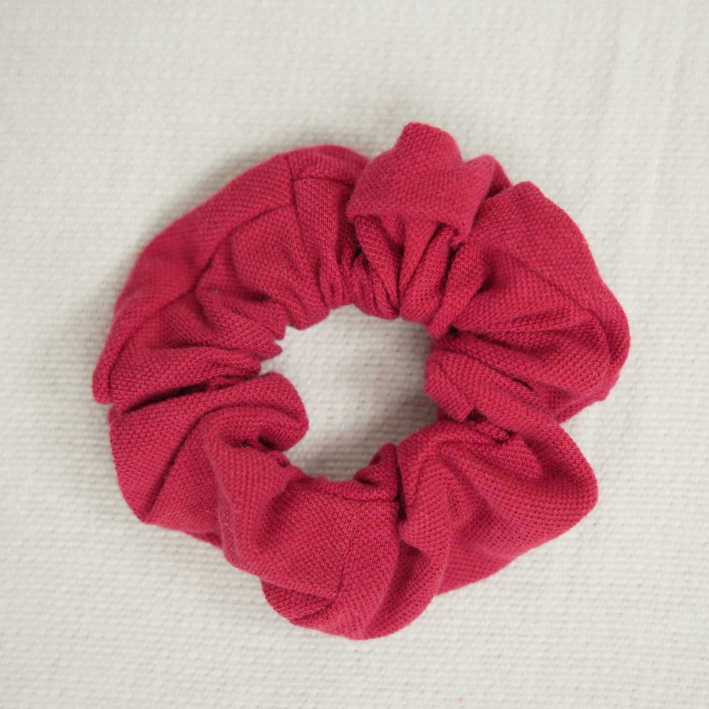 SCRUNCHIE VERMELHO ESCURO