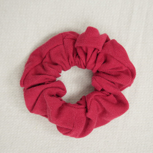 SCRUNCHIE VERMELHO ESCURO
