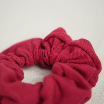 SCRUNCHIE VERMELHO ESCURO